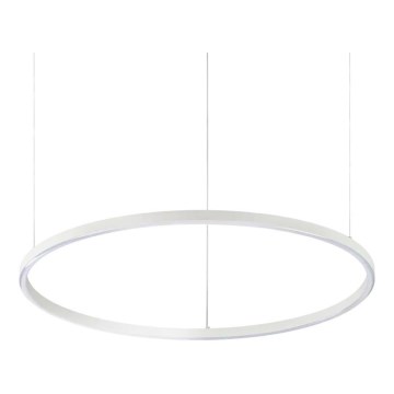 Ideal Lux - Candeeiro suspenso LED ORACLE SLIM LED/37W/230V 2700K diâmetro 70,5 cm branco