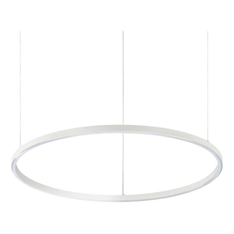 Ideal Lux - Candeeiro suspenso LED ORACLE SLIM LED/37W/230V 2700K diâmetro 70,5 cm branco