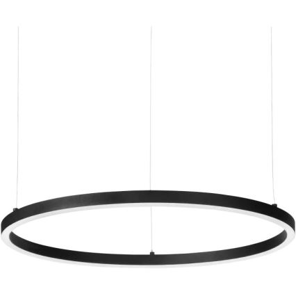 Ideal Lux - Candeeiro suspenso LED ORACLE SLIM LED/37W/230V 2700K diâmetro 70,5 cm preto