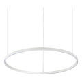 Ideal Lux - Candeeiro suspenso LED ORACLE SLIM LED/38W/230V 3000K diâmetro 70 cm branco
