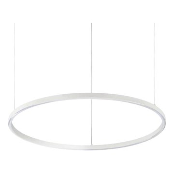 Ideal Lux - Candeeiro suspenso LED ORACLE SLIM LED/38W/230V 4000K diâmetro 70 cm branco