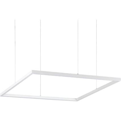 Ideal Lux - Candeeiro suspenso LED ORACLE SLIM LED/41W/230V 3000K 70x70 cm branco
