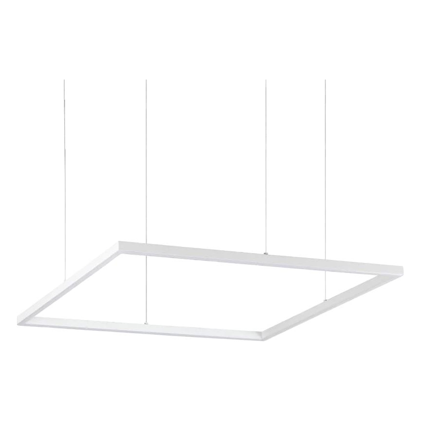 Ideal Lux - Candeeiro suspenso LED ORACLE SLIM LED/41W/230V 3000K 70x70 cm branco