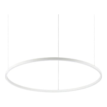 Ideal Lux - Candeeiro suspenso LED ORACLE SLIM LED/53W/230V 2700K diâmetro 90 cm branco