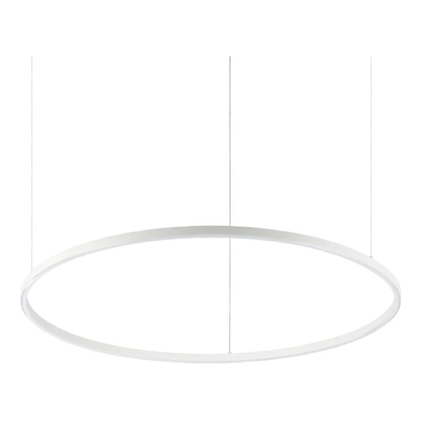 Ideal Lux - Candeeiro suspenso LED ORACLE SLIM LED/53W/230V 2700K diâmetro 90 cm branco