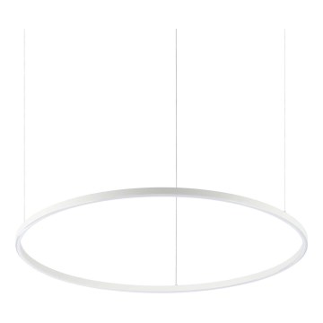 Ideal Lux - Candeeiro suspenso LED ORACLE SLIM LED/55W/230V 4000K diâmetro 90 cm branco