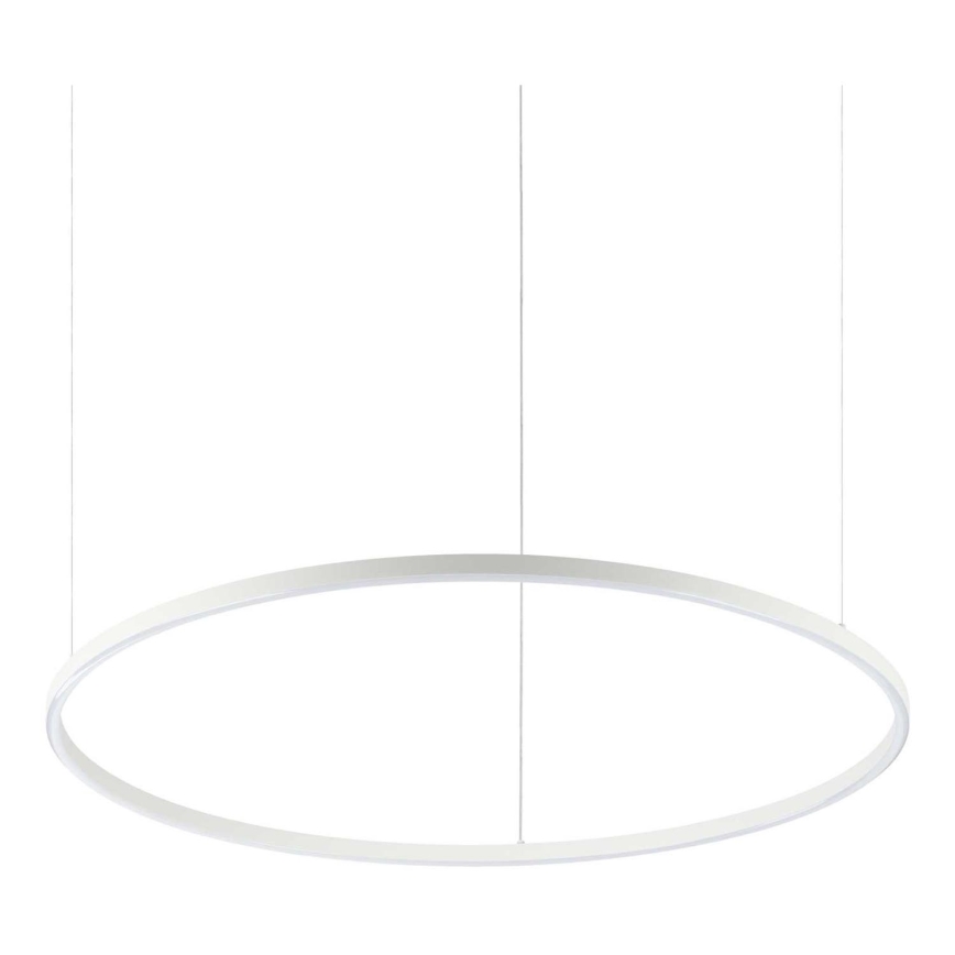 Ideal Lux - Candeeiro suspenso LED ORACLE SLIM LED/55W/230V 4000K diâmetro 90 cm branco