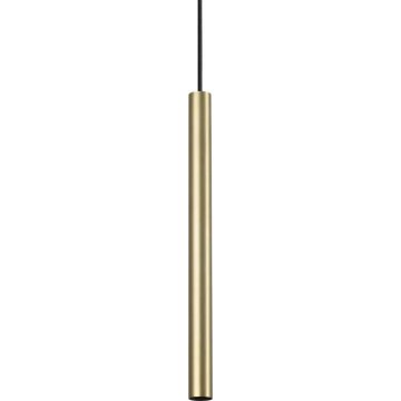 Ideal Lux - Candeeiro suspenso LED ULTRATHIN LED/11,5W/230V CRI 90 latão