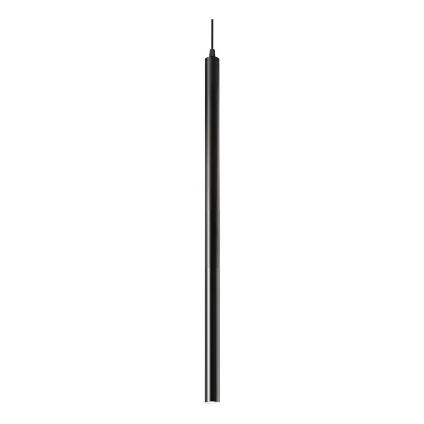 Ideal Lux - Candeeiro suspenso LED ULTRATHIN LED/11,5W/230V CRI 90 preto