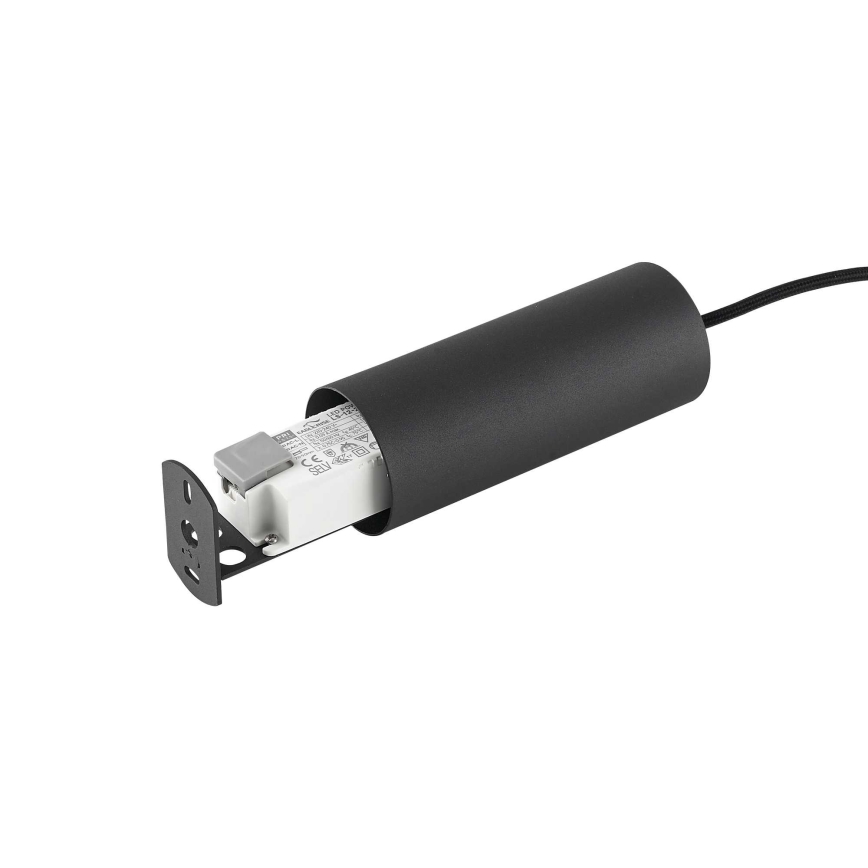 Ideal Lux - Candeeiro suspenso LED ULTRATHIN LED/11,5W/230V CRI 90 preto