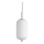Ideal Lux - Candeeiro suspenso LED UMILE LED/20W/230V diâmetro 22 cm CRI 90 latão/branco
