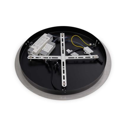 Ideal Lux - Candeeiro suspenso LED UMILE LED/55W/230V diâmetro 60 cm CRI 90 latão/branco