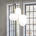 Ideal Lux - Candeeiro suspenso LED UMILE LED/55W/230V diâmetro 60 cm CRI 90 latão