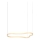 Ideal Lux - Candeeiro suspenso LED WAVES LED/45W/230V CRI 90 latão