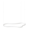 Ideal Lux - Candeeiro suspenso LED WAVES LED/54W/230V CRI 90 branco