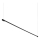 Ideal Lux - Candeeiro suspenso LED YOKO LED/17W/230V CRI 90 preto
