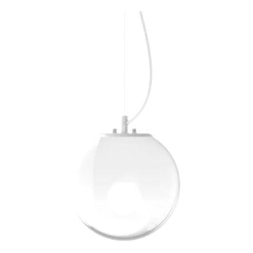 Ideal Lux - Candeeiro suspenso MAPA 1xE27/42W/230V diâmetro 20 cm transparente