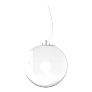 Ideal Lux - Candeeiro suspenso MAPA 1xE27/42W/230V diâmetro 30 cm transparente