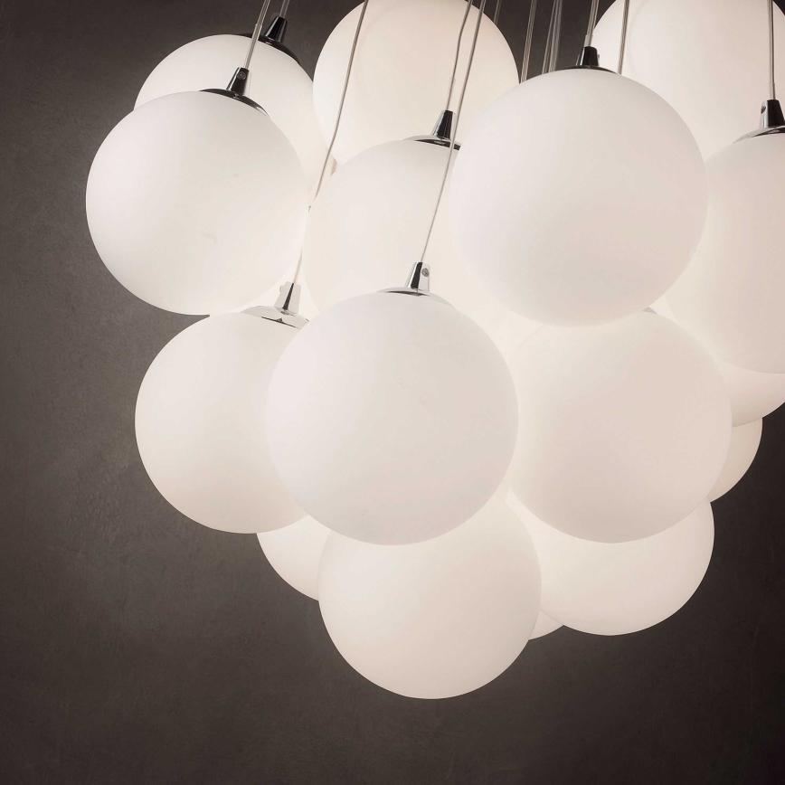 Ideal Lux - Candeeiro suspenso MAPA PLUS 22xE14/40W/230V