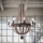Ideal Lux - Candeeiro suspenso MILLENNIUM 8xE14/40W/230V diâmetro 92 cm Bétula/castanho