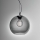 Ideal Lux - Candeeiro suspenso NEMO 1xE27/42W/230V diâmetro 30 cm fumado