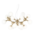 Ideal Lux - Candeeiro suspenso NODI 15xE14/28W/230V latão
