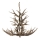 Ideal Lux - Candelabro numa corrente CHALET 12×E14/40W/230V chifres