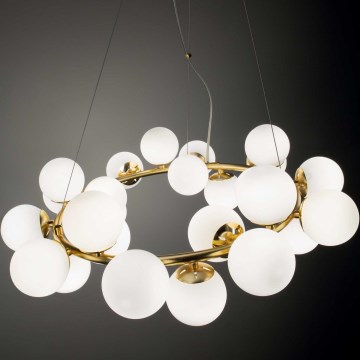Ideal Lux - Candelabro suspenso LED DNA 25xG9/3,2W/230V