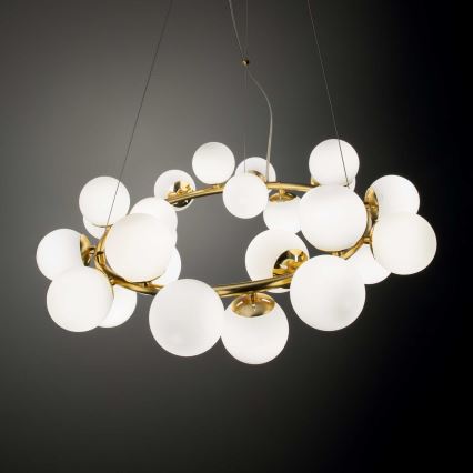 Ideal Lux - Candelabro suspenso LED DNA 25xG9/3,2W/230V