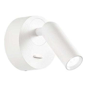 Ideal Lux - Foco de parede LED BEAN LED/3W/230V CRI 90 branco