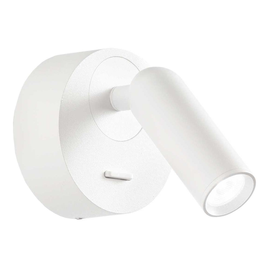 Ideal Lux - Foco de parede LED BEAN LED/3W/230V CRI 90 branco