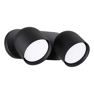 Ideal Lux - Foco de parede LED DODO 2xGX53/9W/230V preto
