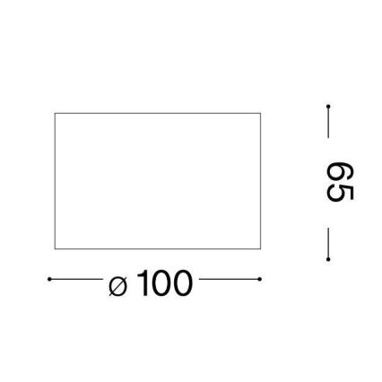 Ideal Lux - Foco LED SPIKE 1xGX53/9W/230V branco