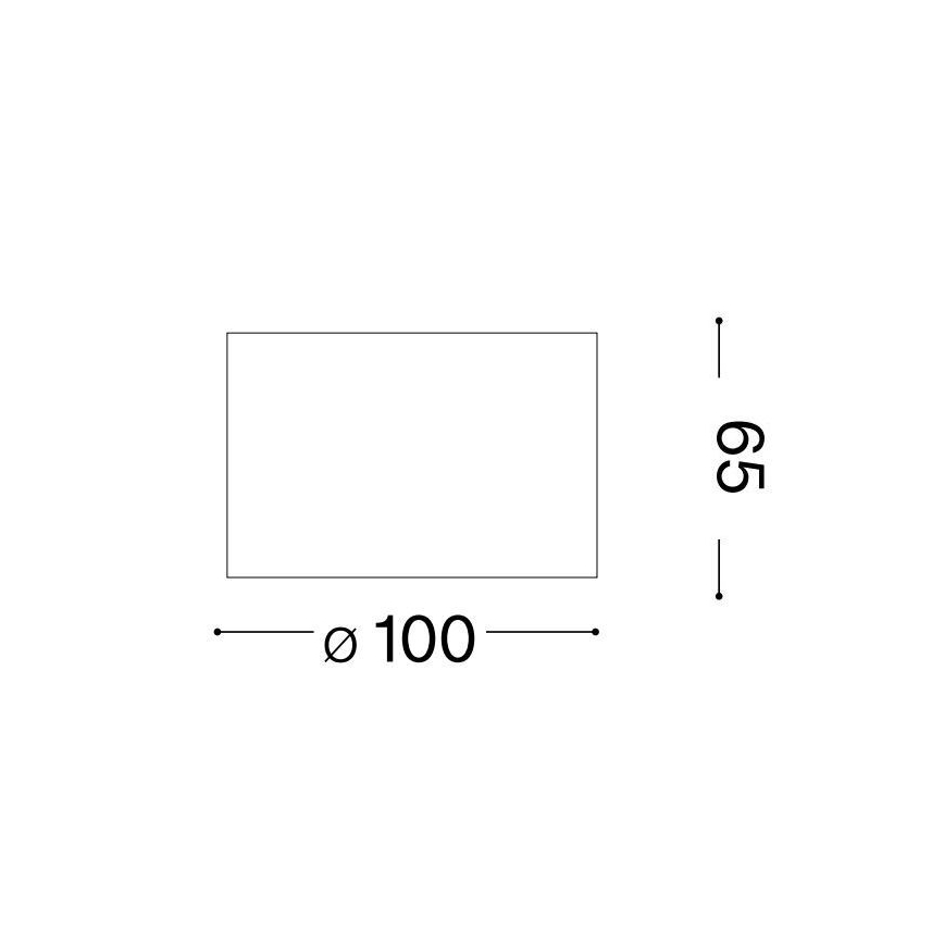 Ideal Lux - Foco LED SPIKE 1xGX53/9W/230V branco