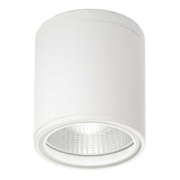 Ideal Lux - Foco para casa de banho GUN 1xGU10/28W/230V IP44 branco