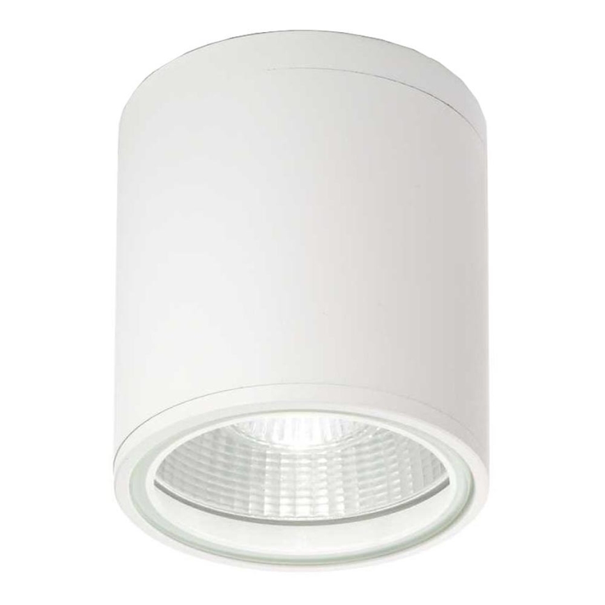 Ideal Lux - Foco para casa de banho GUN 1xGU10/28W/230V IP44 branco