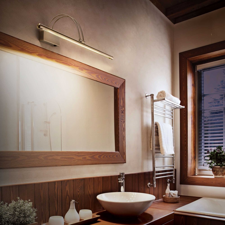 Ideal Lux - Iluminação de ilustração LED BOW LED/4,6W/230V 46 cm CRI 90 dourado