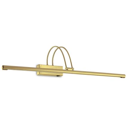 Ideal Lux - Iluminação de ilustração LED BOW LED/8W/230V 76 cm CRI 90 dourado