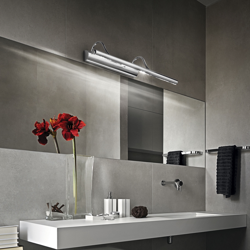 Ideal Lux - Iluminação de ilustração MIRROR 4xG9/28W/230V cromado brilhante