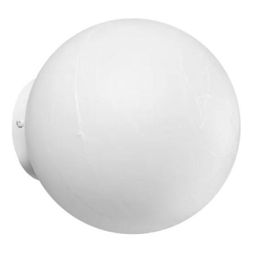 Ideal Lux - Iluminação de parede CARTA 1xE27/25W/230V diâmetro 20 cm branco