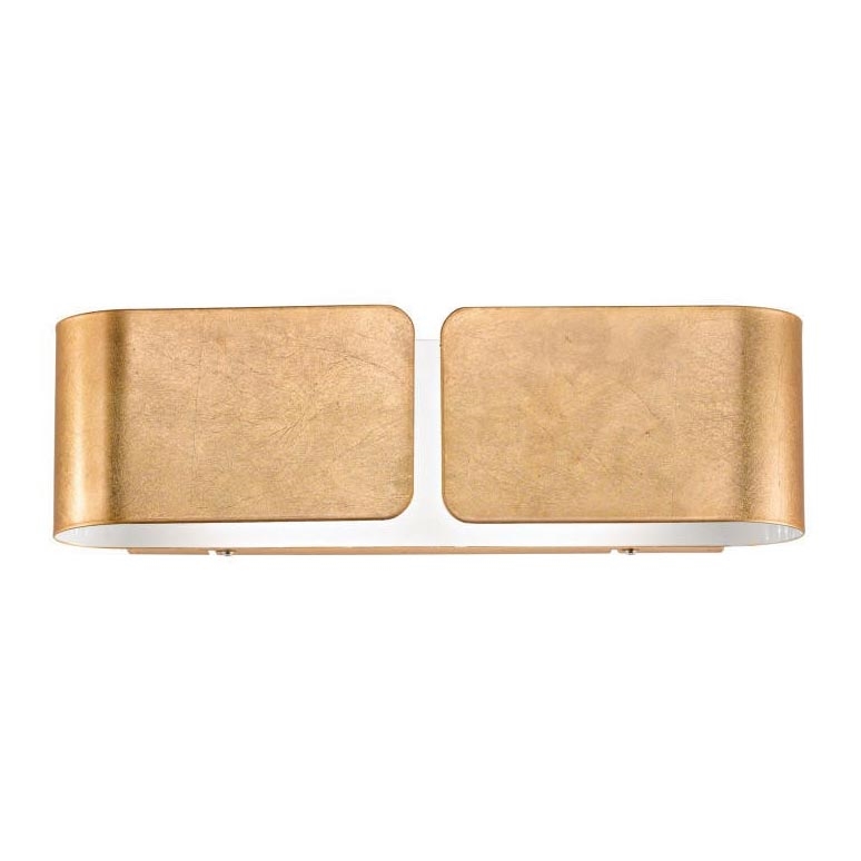 Ideal Lux - Iluminação de parede CLIP 2xE27/60W/230V dourado