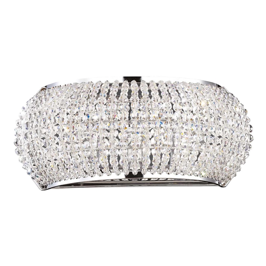 Ideal Lux - Iluminação de parede de cristal LED PASHA 3xG9/3W/230V cromado brilhante
