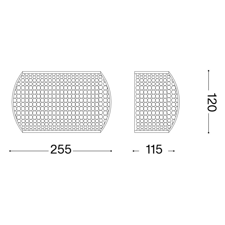 Ideal Lux - Iluminação de parede de cristal LED PASHA 3xG9/3W/230V cromado brilhante