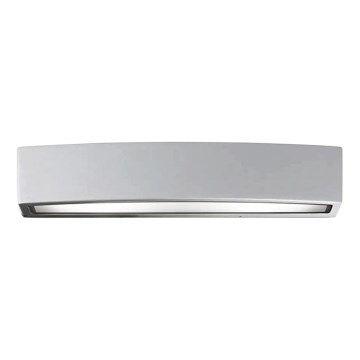 Ideal Lux - Iluminação de parede exterior ANDROMEDA 2xE27/60W/230V IP55 cinzento