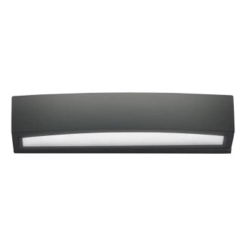 Ideal Lux - Iluminação de parede exterior ANDROMEDA 2xE27/60W/230V IP55 preto