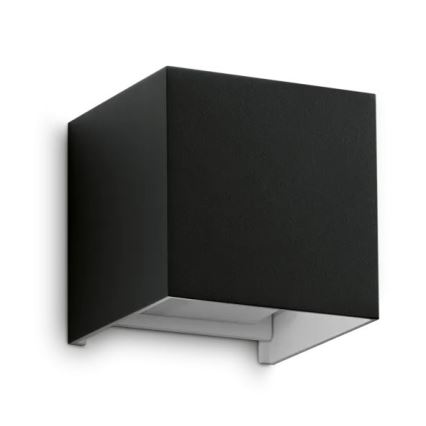 Ideal Lux - Iluminação de parede exterior LED ATOM LED/12W/230V CRI 90 IP54 preto