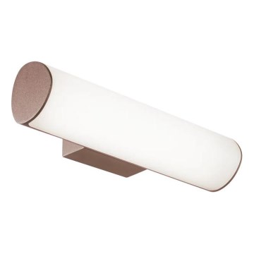 Ideal Lux - Iluminação de parede exterior LED ETERE LED/9,5W/230V 3000K CRI 90 IP44 castanho