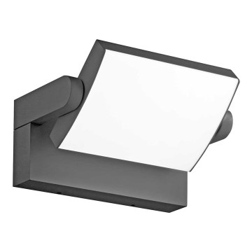 Ideal Lux - Iluminação de parede exterior LED SWIPE LED/21W/230V CRI 90 IP54 antracite