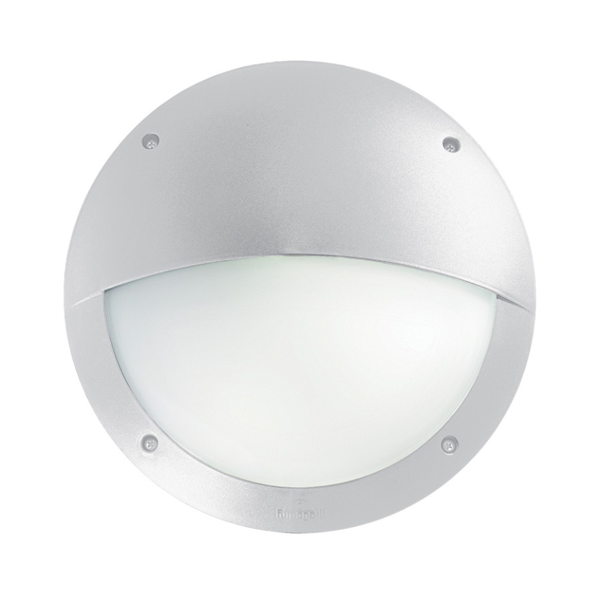 Ideal Lux - Iluminação de parede exterior LUCIA 1xE27/23W/230V IP66 branco