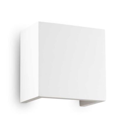 Ideal Lux - Iluminação de parede FLASH GESSO 1xG9/40W/230V branco